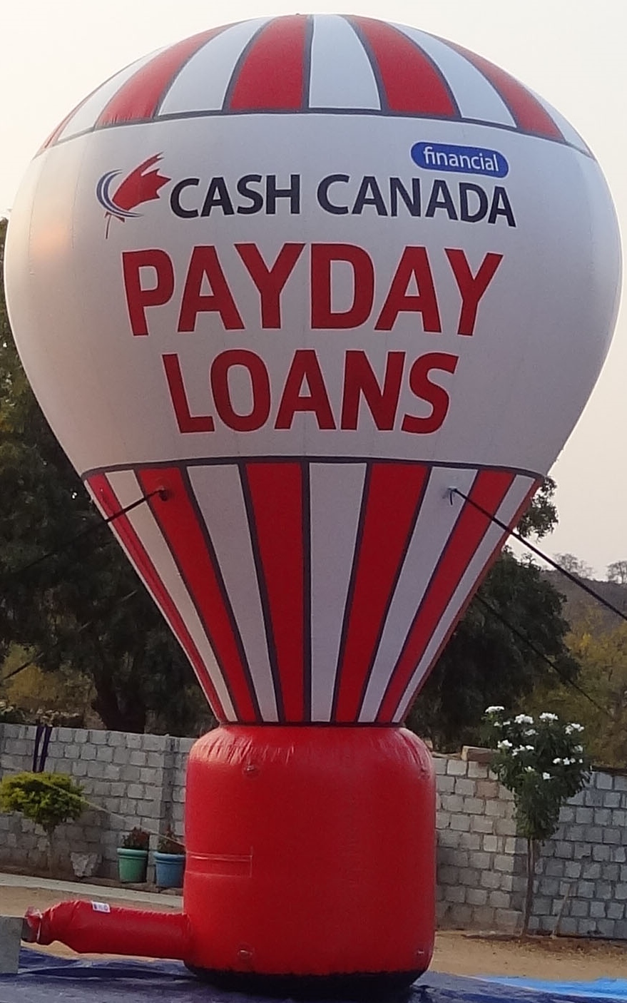 Hot Air Balloon for Cash Canada
